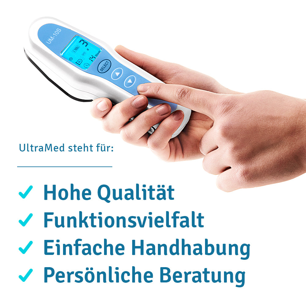 Professionelles Ultraschallgerät für zu Hause – Zwei Schallköpfe für Gesicht & Körper