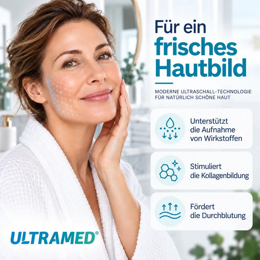 Professionelles Ultraschallgerät für Gesicht & Körper mit 1 MHz & 3 MHz