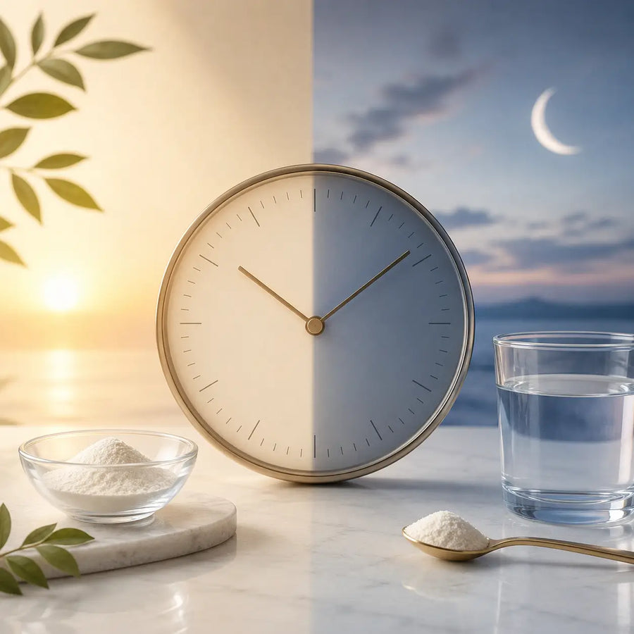 Wann Kollagen einnehmen? Morgens oder abends, nüchtern oder zum Essen?
