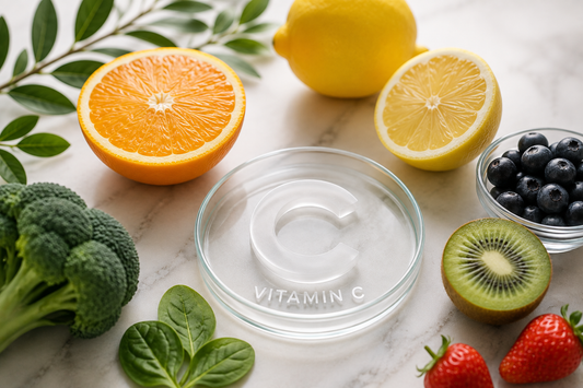 Kollagen und Vitamin C: Warum hochwertige Kollagenprodukte beides kombinieren