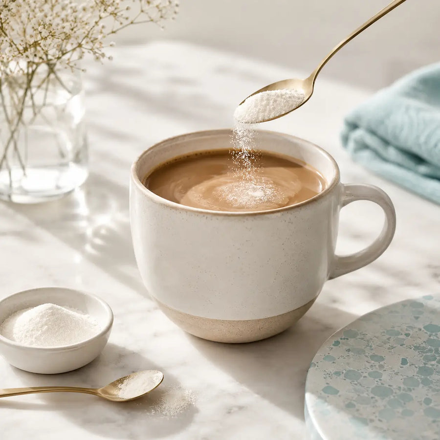 Kann man Kollagen in Kaffee geben? Wird es durch Hitze zerstört?