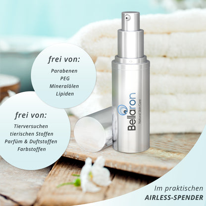 Ultraschallgerät + Bellaron 3-fach Hyaluronserum, 15 ml