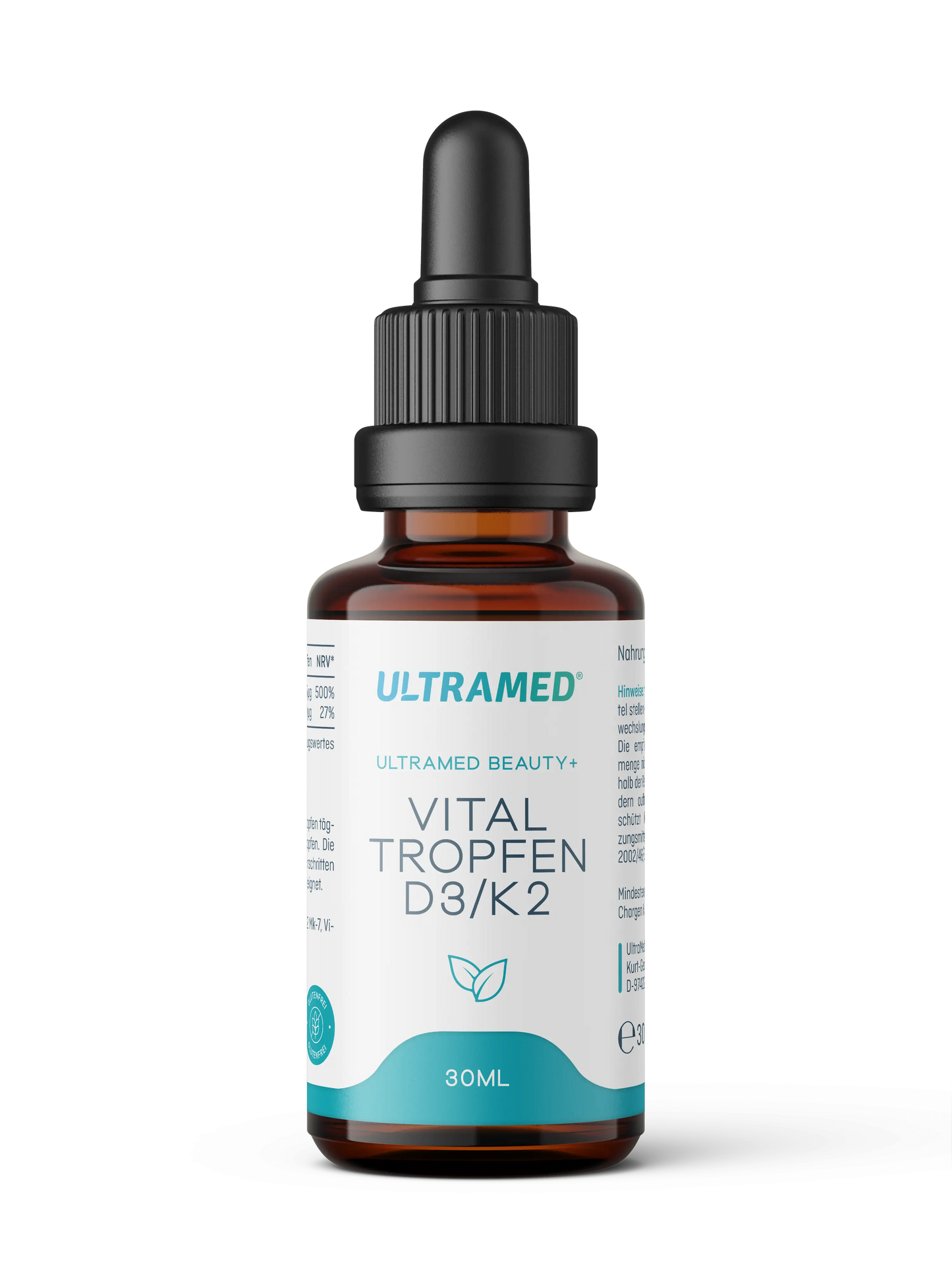 NEU! UltraMed Beauty+ D3/K2 Vital Tropfen – Synergie für Knochen, Immunsystem & Herz-Kreislauf