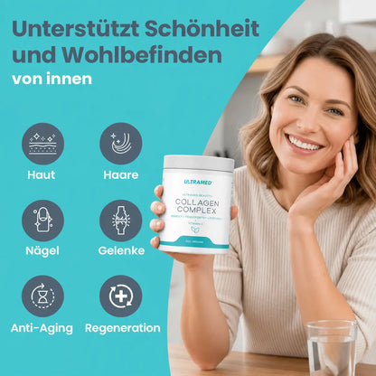 Bioaktives Premium Kollagen Pulver bestehend aus VERISOL®, TENDOFORTE® & FORTIGEL® + Vitamin C
