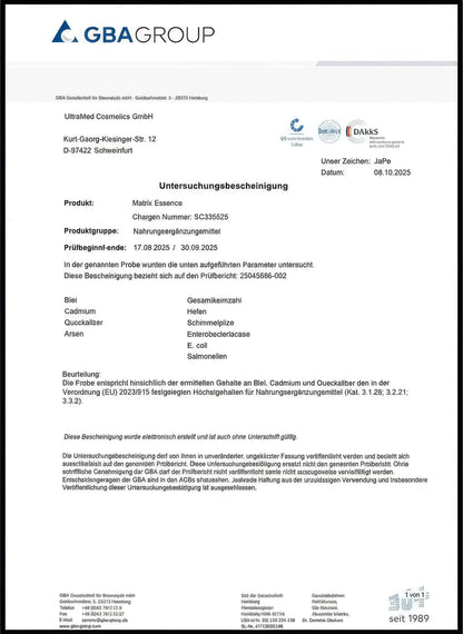 Neu - Matrix Essence – Premium-Formel für Haut, Haare, Nägel + Zellschutz (2-Monats-Pack)