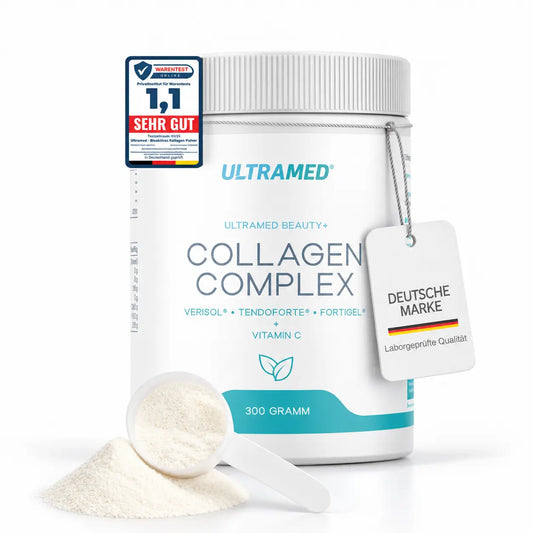 Bioaktives Premium Kollagen Pulver bestehend aus VERISOL®, TENDOFORTE® & FORTIGEL® + Vitamin C