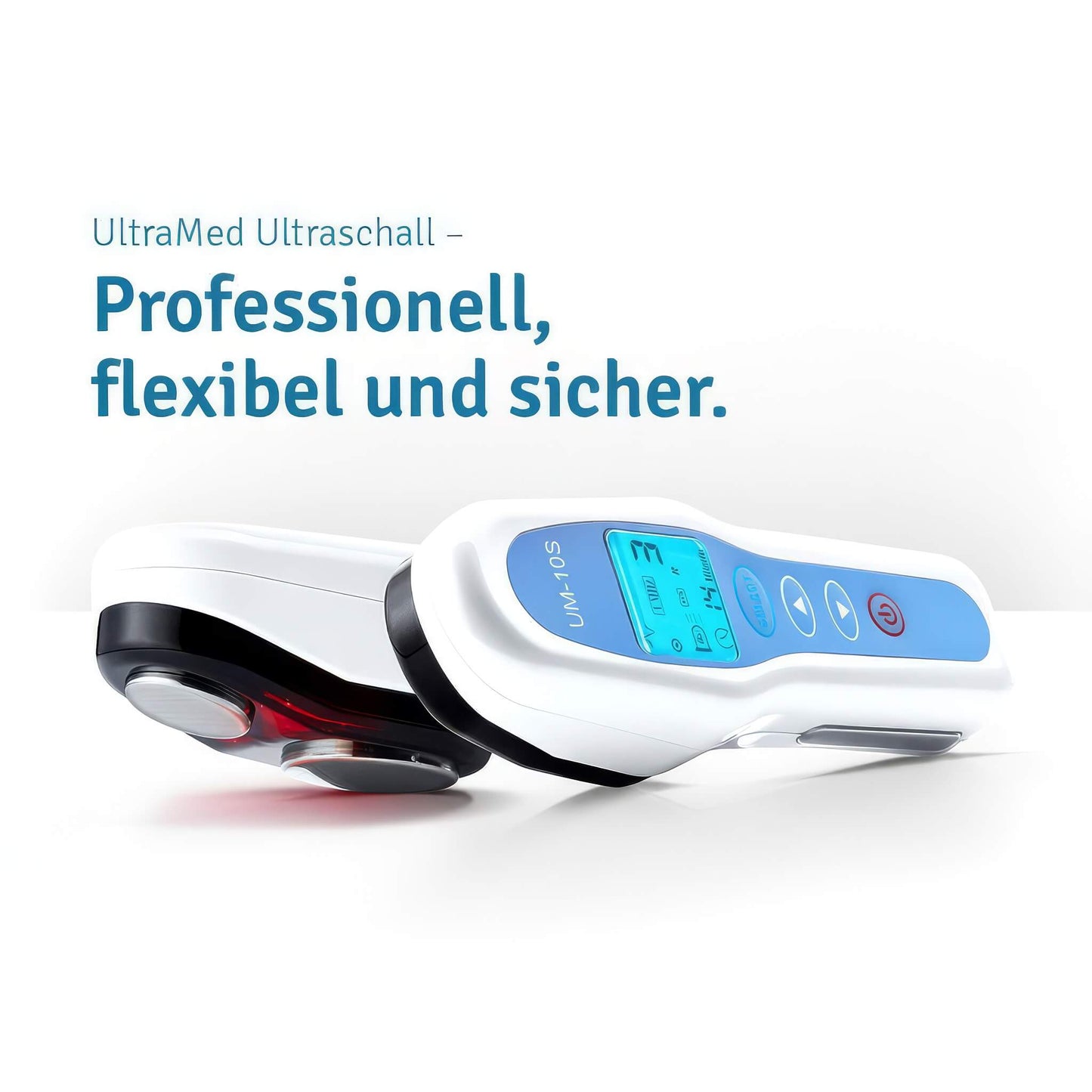 UltraMed - Kosmetischer Ultraschall mit 1 MHz + 3 MHz für Körper und Gesicht
