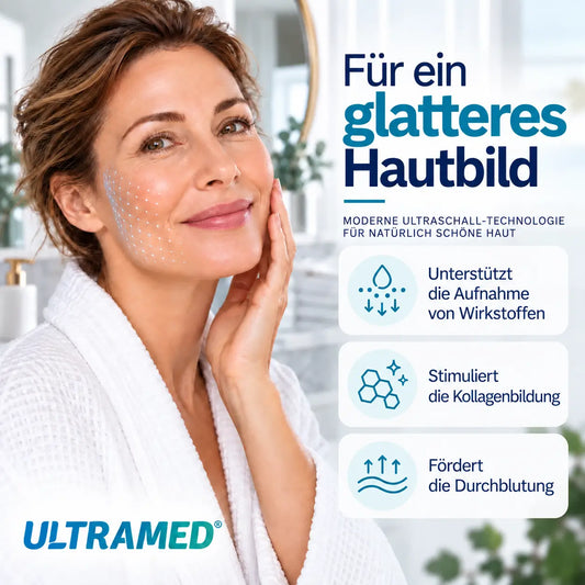 Professionelles Ultraschallgerät für Gesicht & Körper mit 1 MHz & 3 MHz