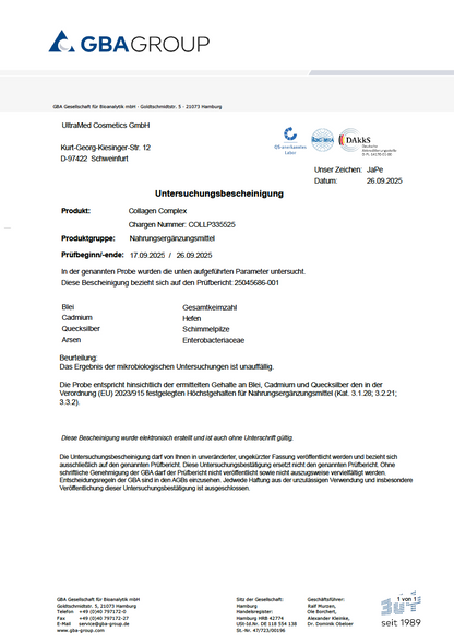 Kollagen Pulver - Hydrolysierte Kollagenpeptide Typ I,II & III mit VERISOL® + Vitamin C inkl. Dosierlöffel